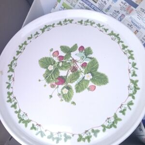Summer Strawberry Cake Stand By Portmeirion